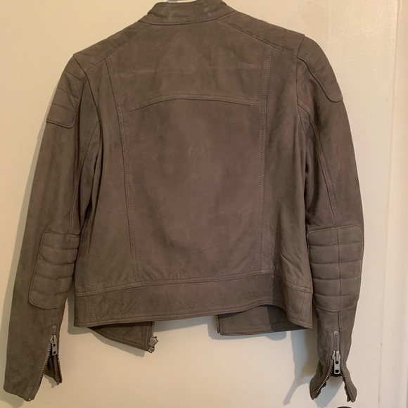 Grey suede/nubuck jacket from Danier - Picture 2 of 4